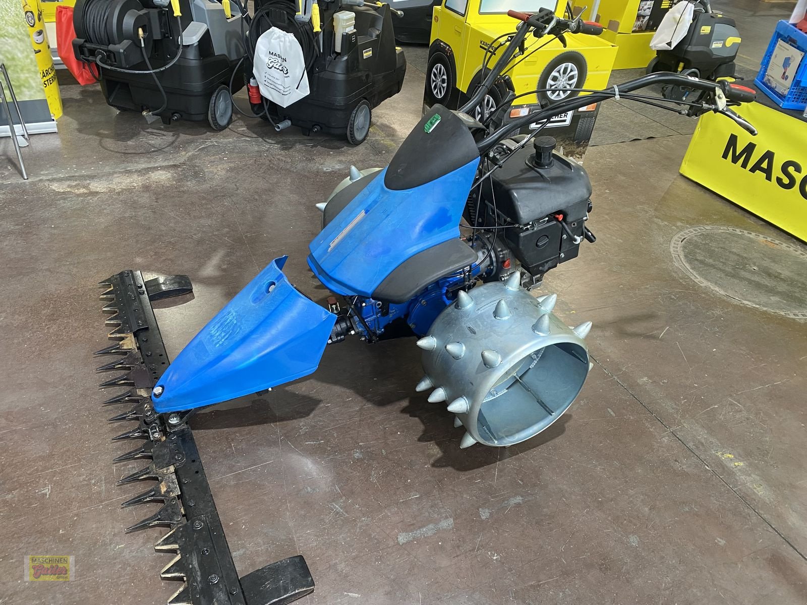 Motormäher typu BCS BCS WS 630 mit Stachelwalzen und Freischneider, Gebrauchtmaschine v Kötschach (Obrázek 10)