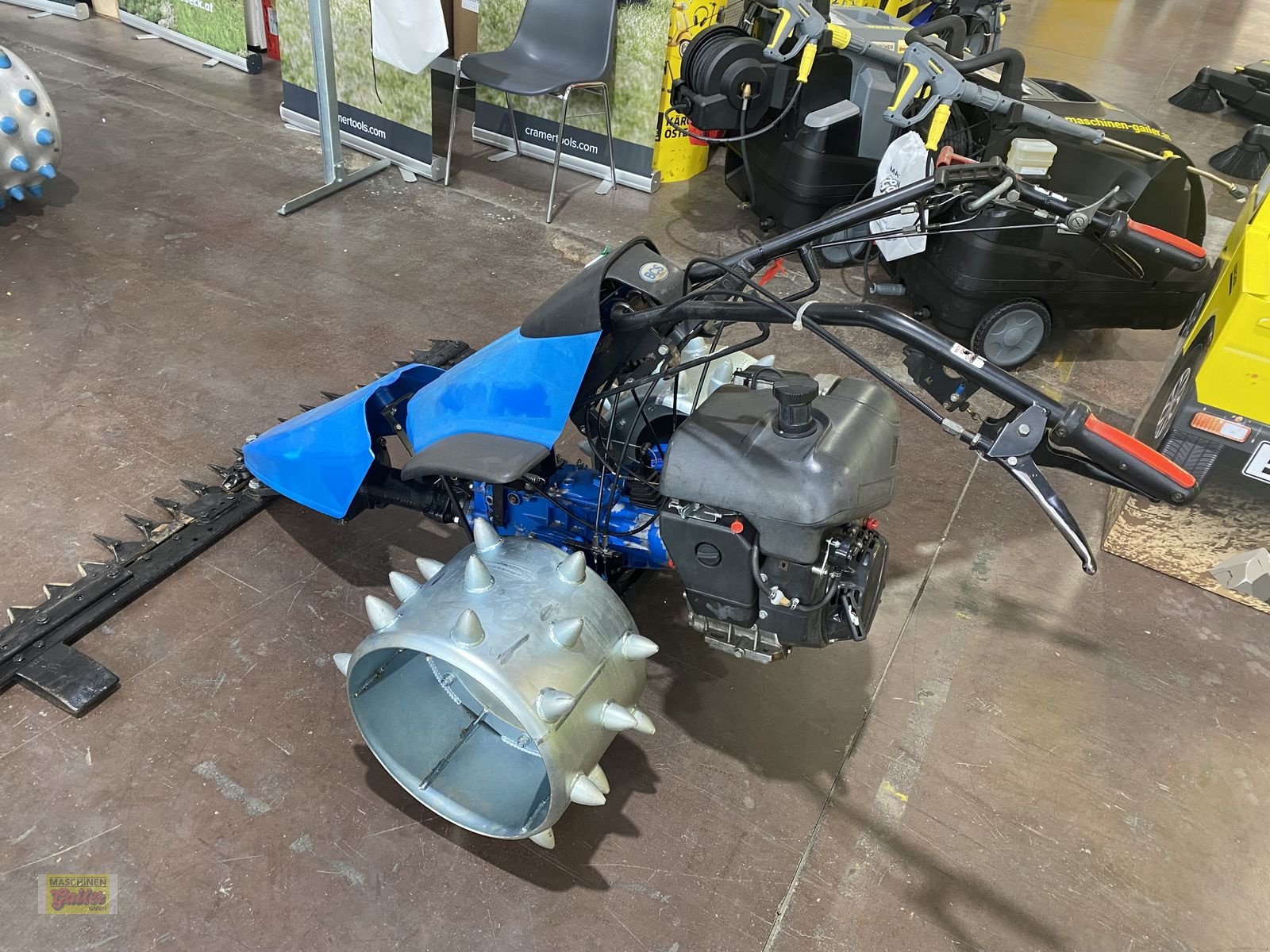 Motormäher typu BCS BCS WS 630 mit Stachelwalzen und Freischneider, Gebrauchtmaschine v Kötschach (Obrázek 9)