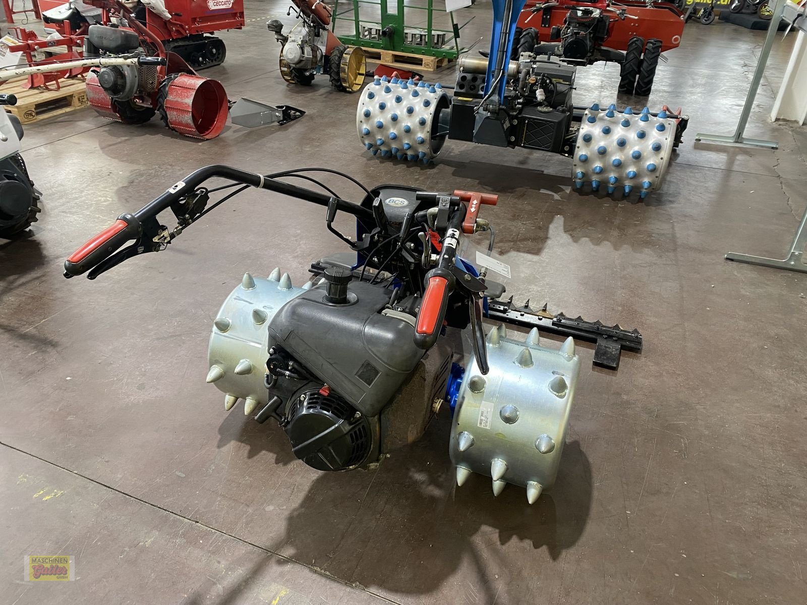 Motormäher typu BCS BCS WS 630 mit Stachelwalzen und Freischneider, Gebrauchtmaschine v Kötschach (Obrázek 5)