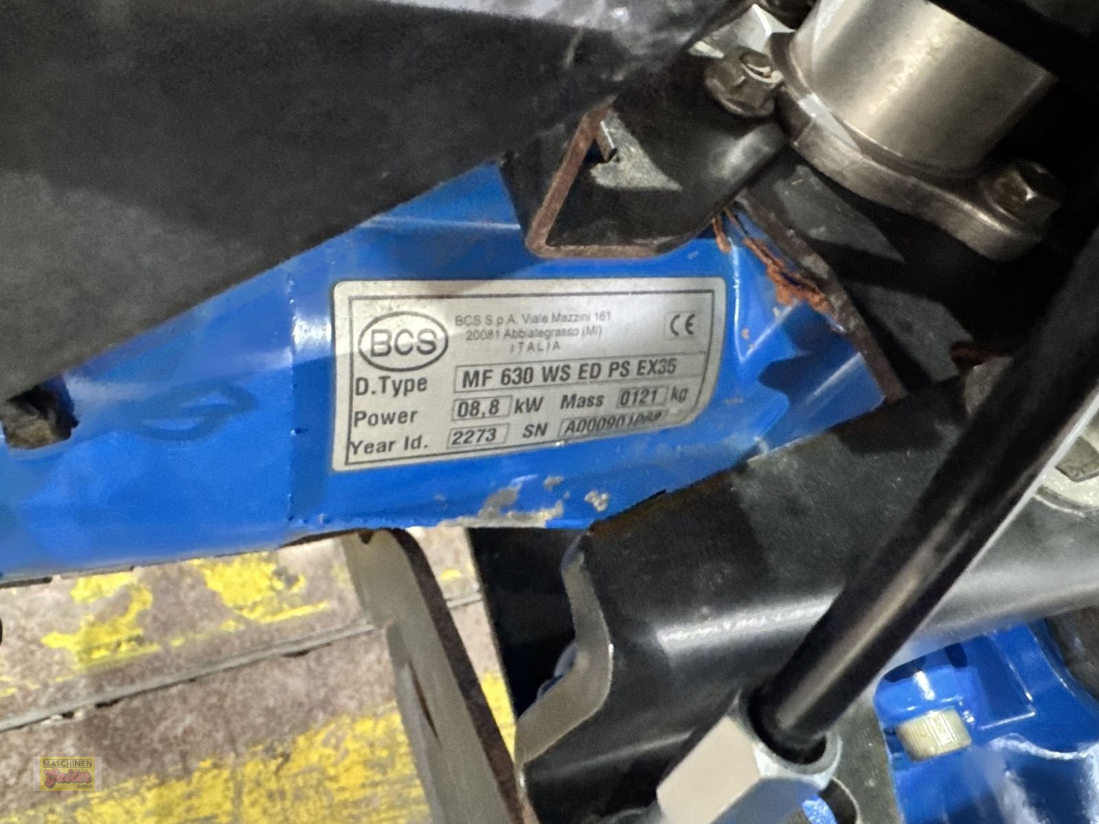 Motormäher of the type BCS WS 630 Easydrive mit Stachelwalzen, Balken 135cm, Gebrauchtmaschine in Kötschach (Picture 16)