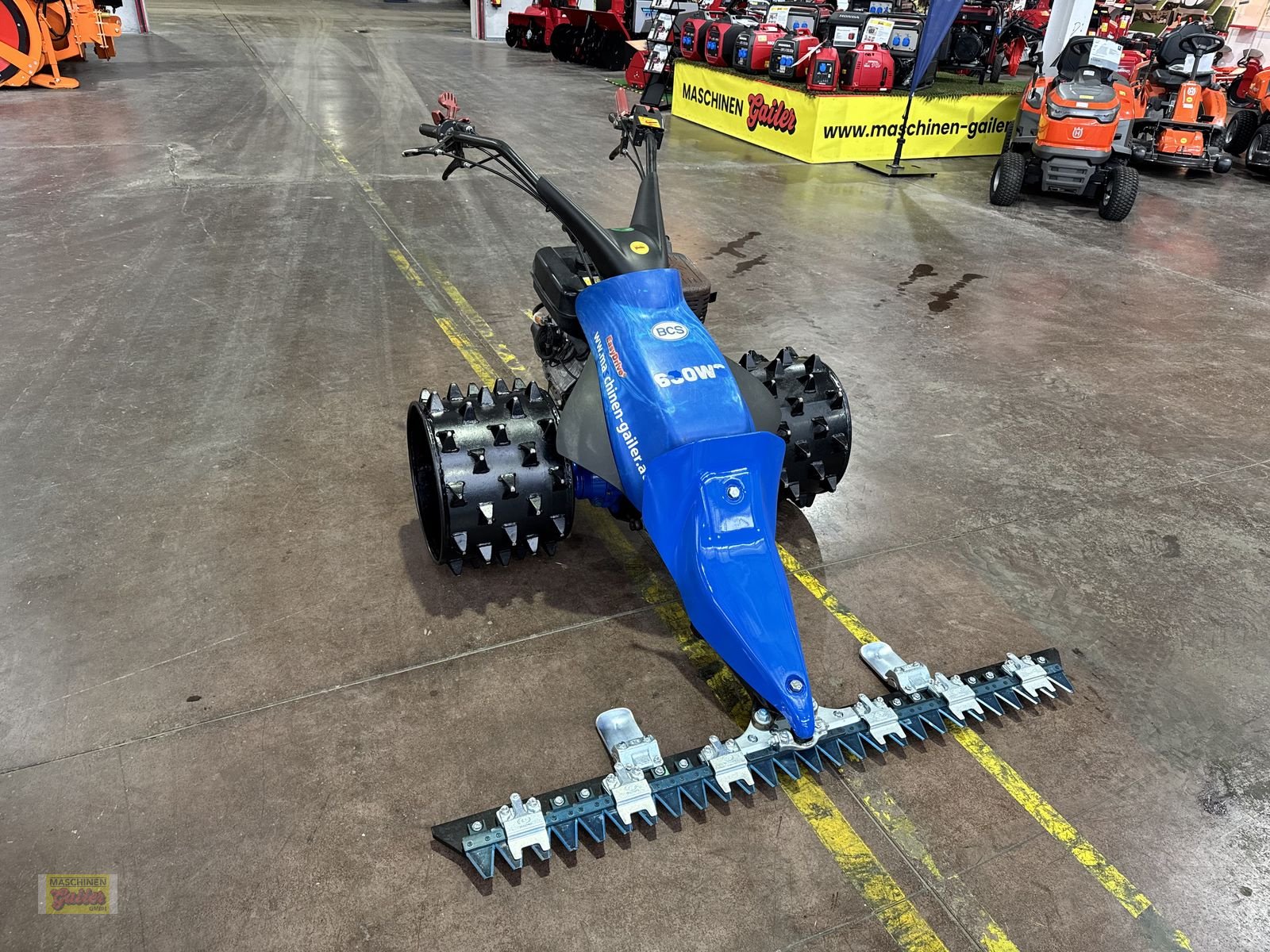 Motormäher of the type BCS WS 630 Easydrive mit Stachelwalzen, Balken 135cm, Gebrauchtmaschine in Kötschach (Picture 1)