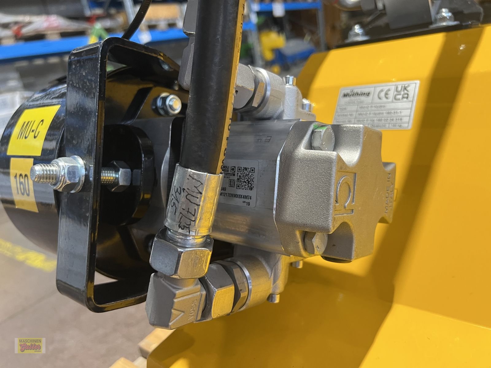 Motormäher del tipo Brielmaier Müthing MU-C 160 Hydro Anbaumulcher, Neumaschine In Kötschach (Immagine 10)