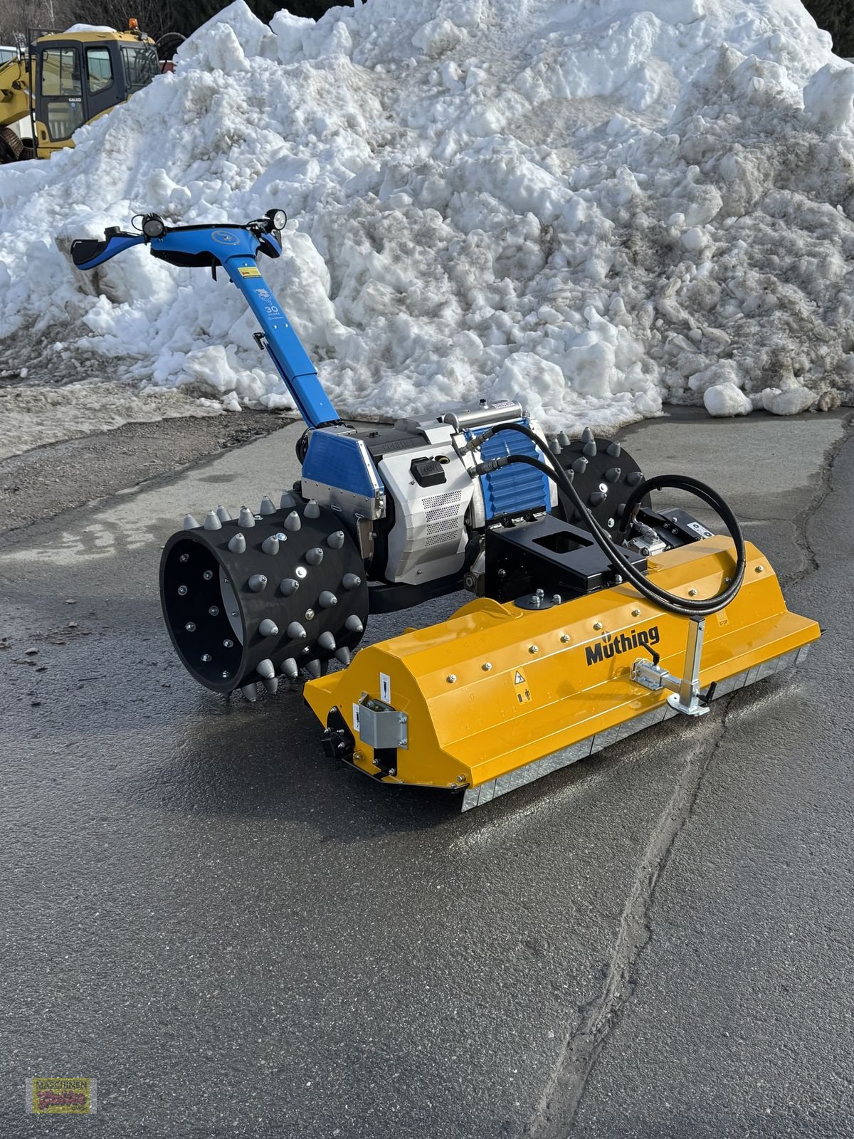 Motormäher of the type Brielmaier TYP 29 mit Müthing Mulcher, Neumaschine in Kötschach (Picture 25)