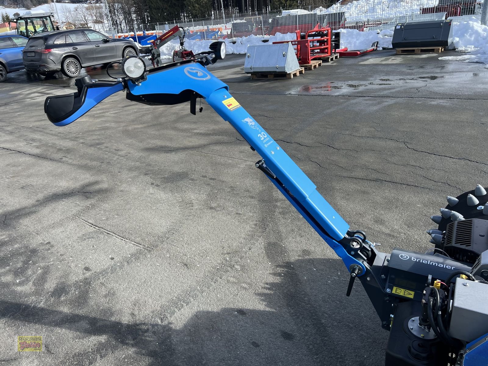 Motormäher of the type Brielmaier TYP 29 mit Müthing Mulcher, Neumaschine in Kötschach (Picture 20)