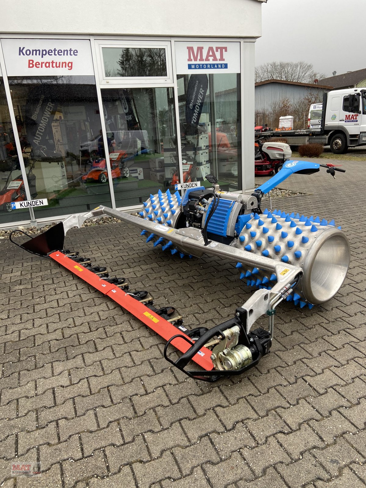 Motormäher of the type Brielmaier Typ 29, Neumaschine in Waldkraiburg (Picture 1)