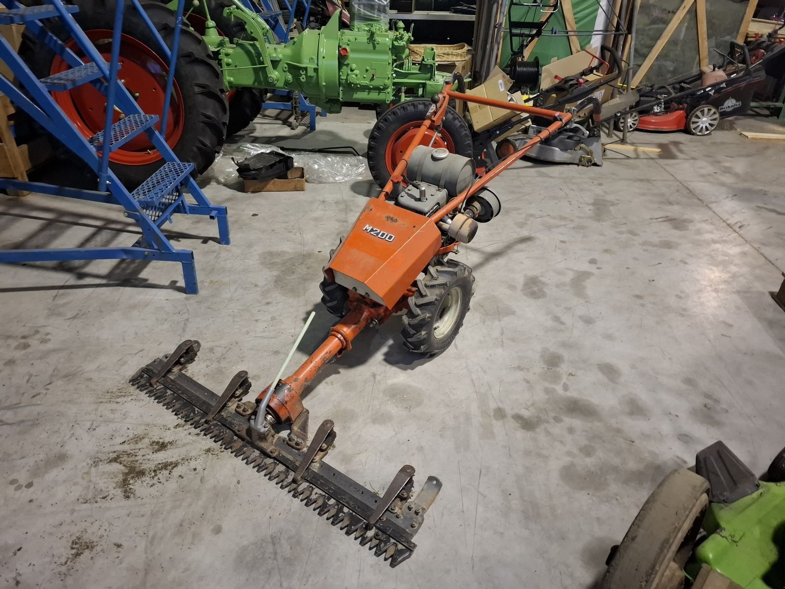 Motormäher za tip Bucher M200, Gebrauchtmaschine u Saxen (Slika 5)