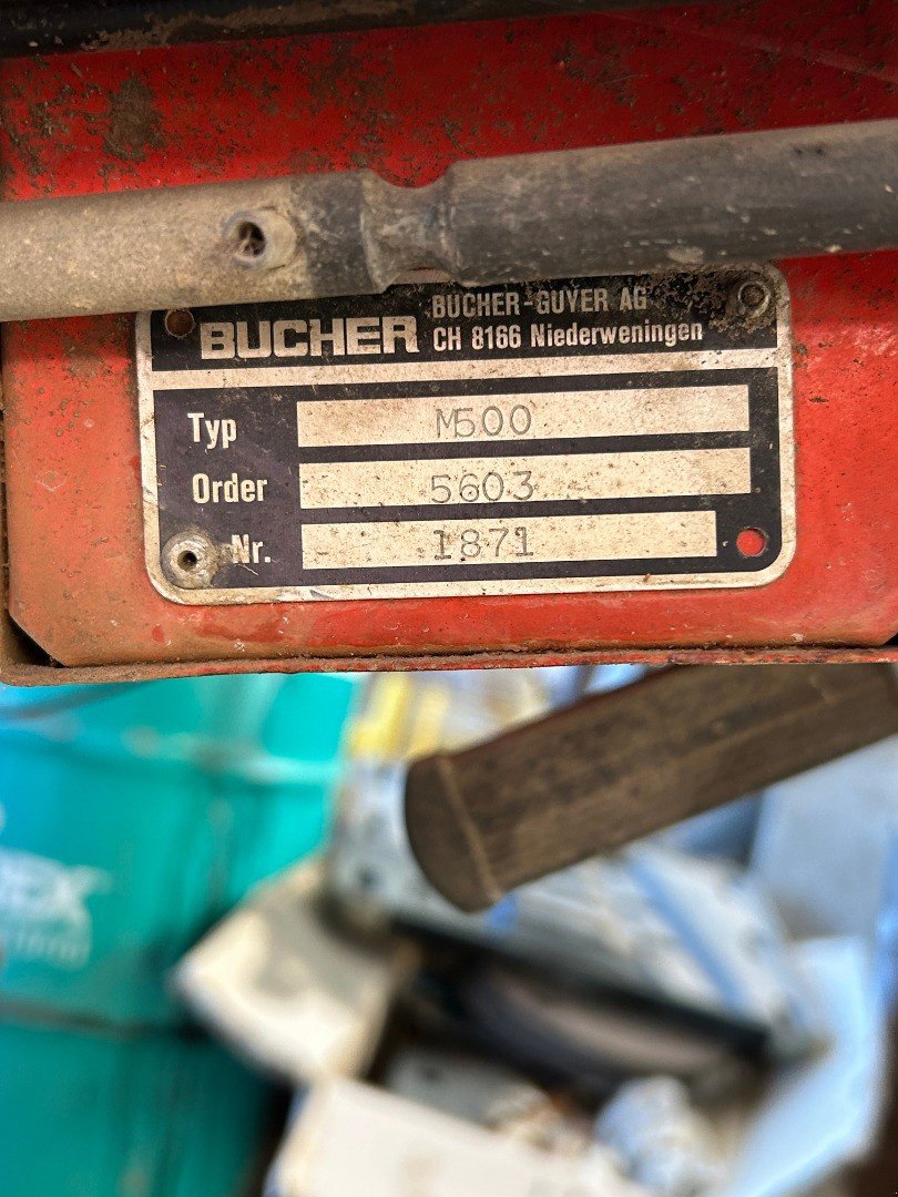 Motormäher des Typs Bucher M500, Gebrauchtmaschine in Domdidier (Bild 6)