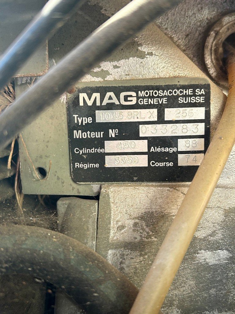 Motormäher des Typs Bucher M500, Gebrauchtmaschine in Domdidier (Bild 5)
