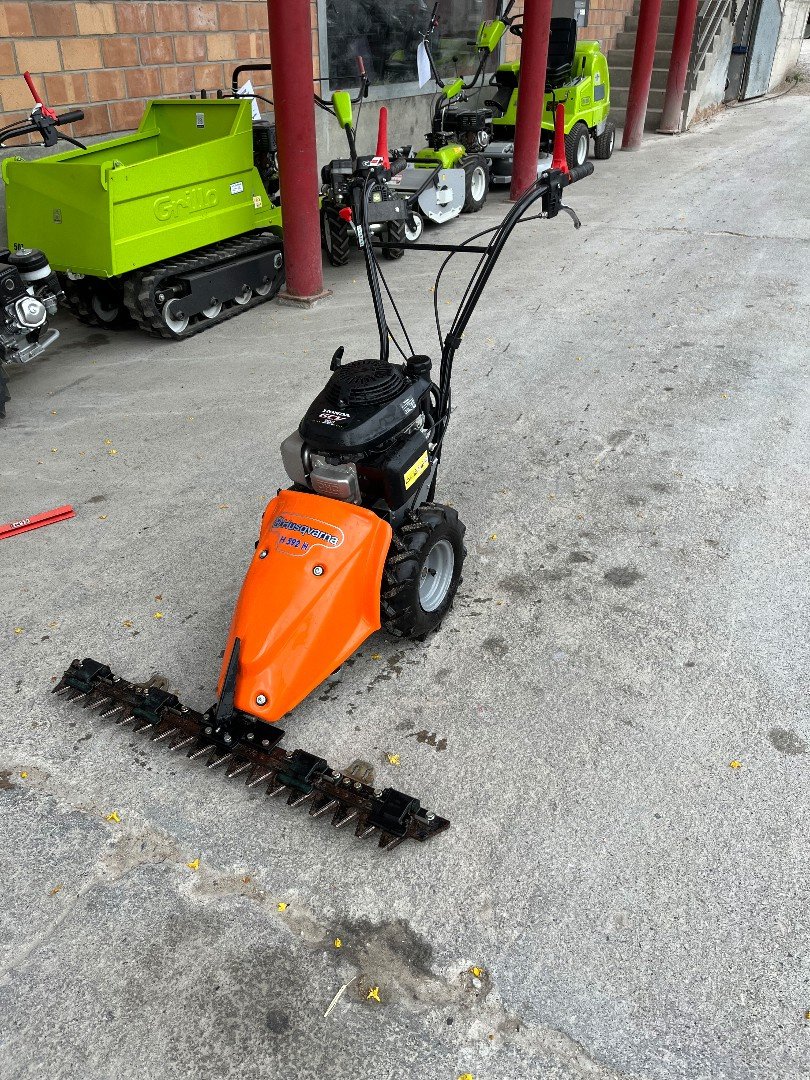 Motormäher des Typs Husqvarna H592H, Gebrauchtmaschine in Helgisried (Bild 2)