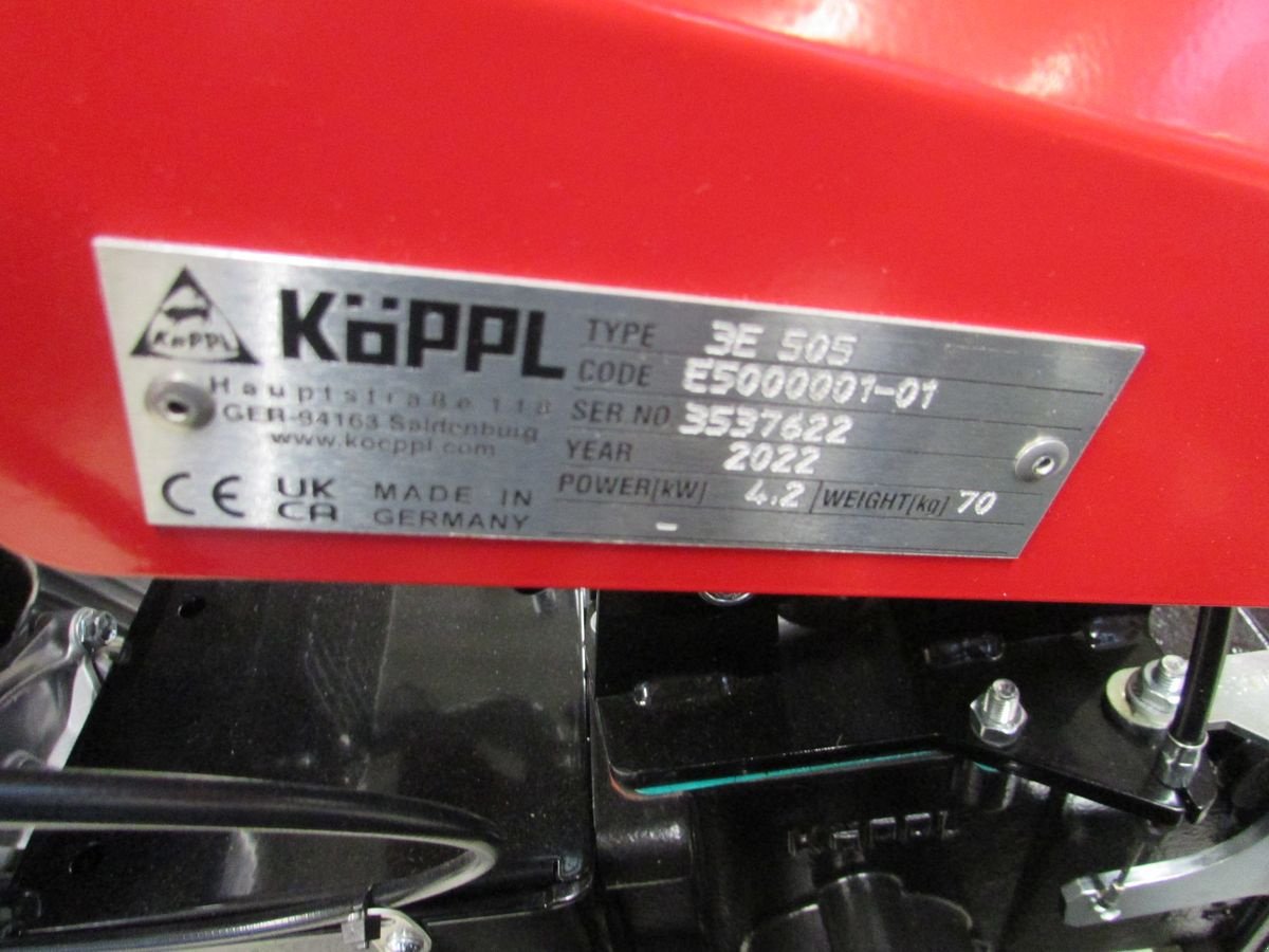 Motormäher typu Köppl 3E 505, Gebrauchtmaschine w Saxen (Zdjęcie 5)