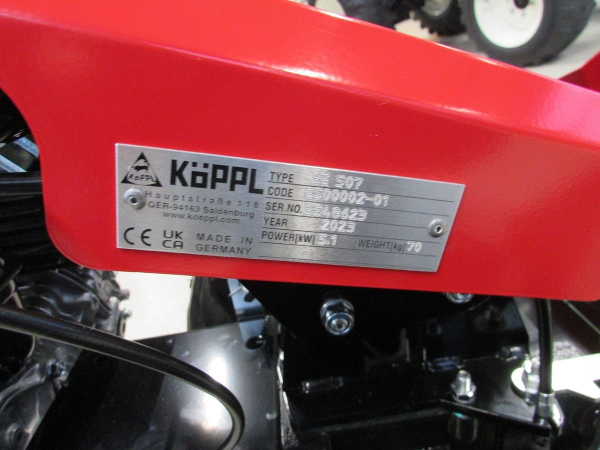 Motormäher типа Köppl 3E507, Gebrauchtmaschine в Saxen (Фотография 5)