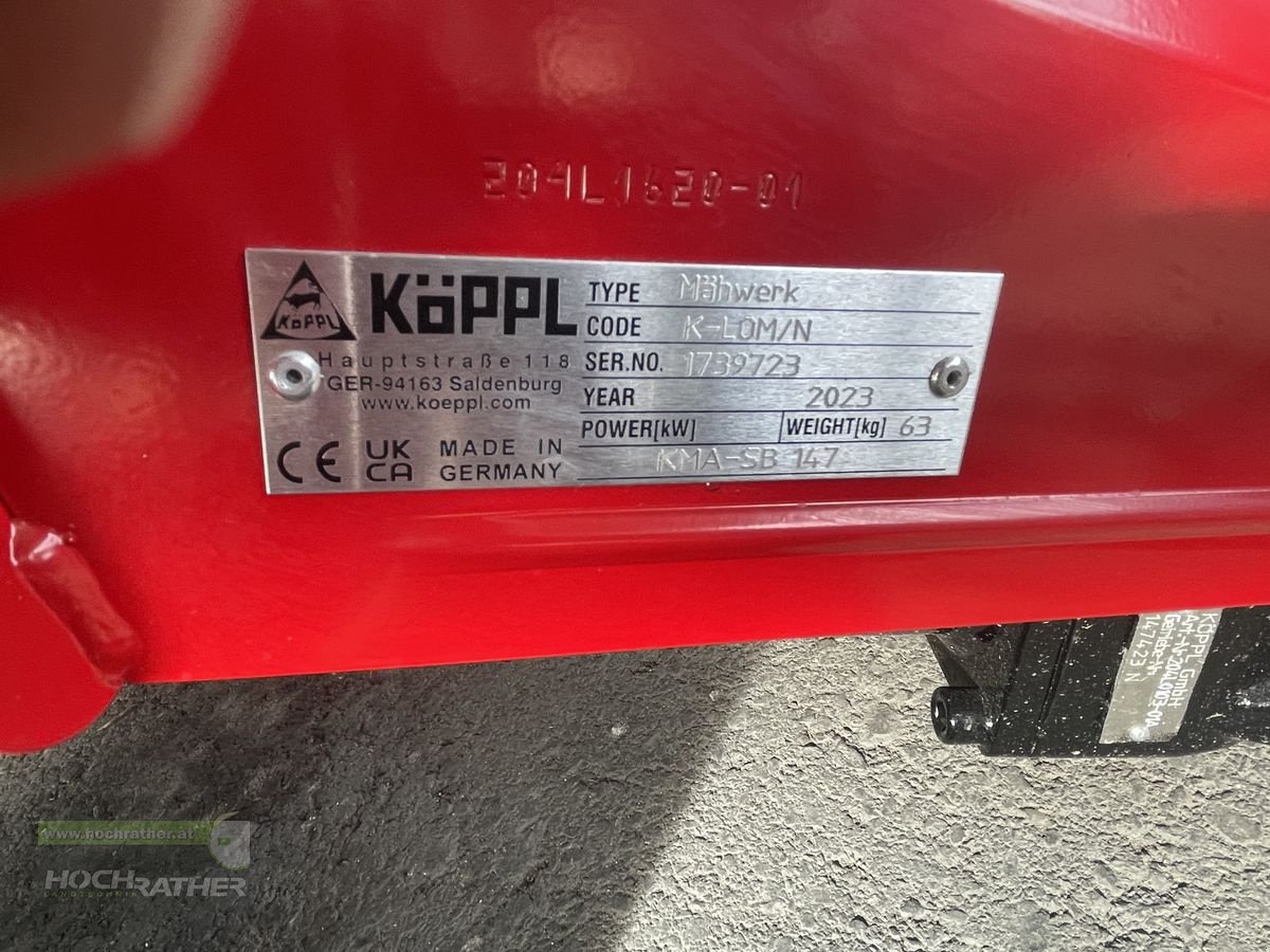 Motormäher des Typs Köppl 4 K 510, Neumaschine in Kronstorf (Bild 9)