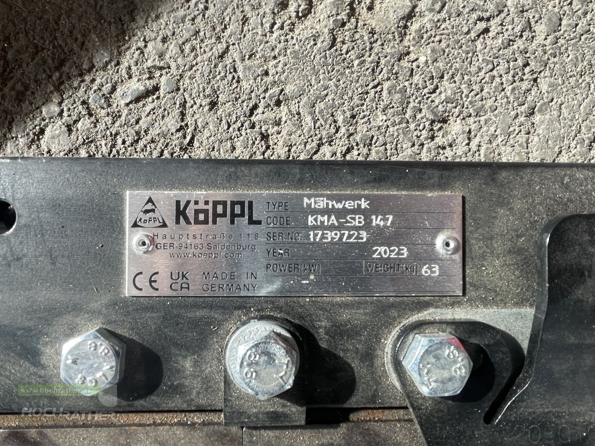 Motormäher typu Köppl 4 K 510, Neumaschine w Kronstorf (Zdjęcie 10)