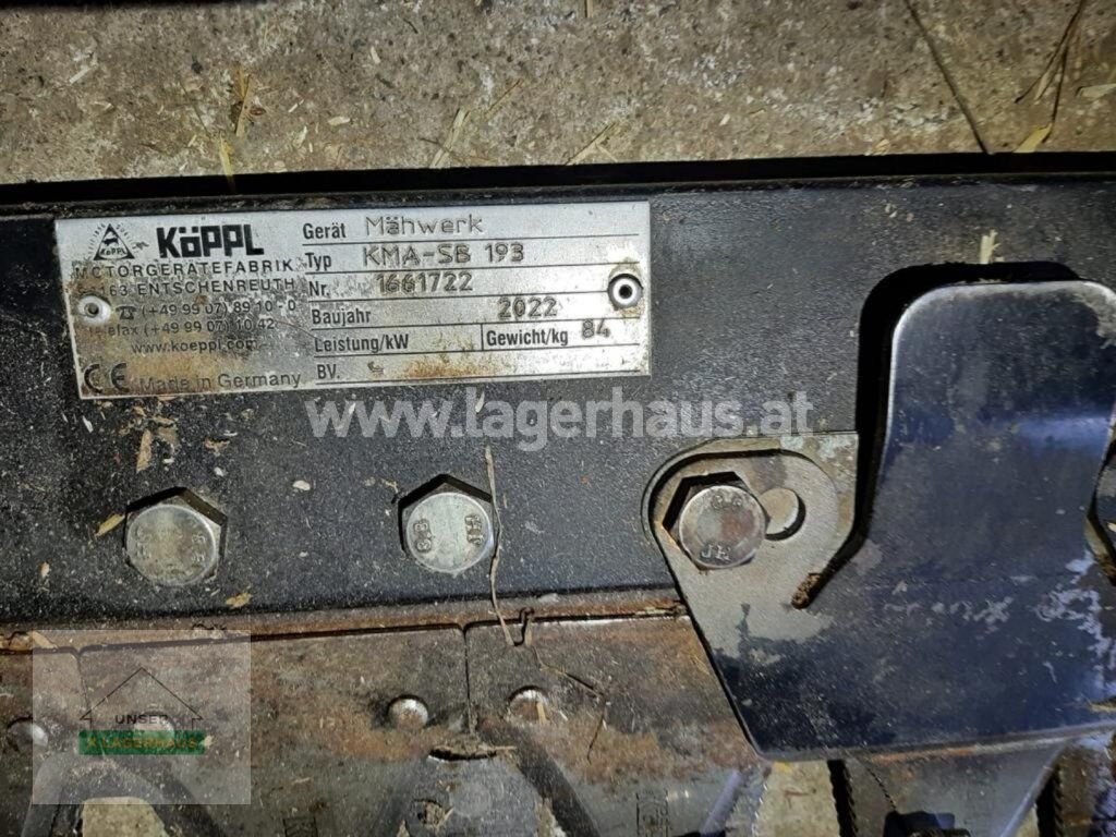 Motormäher a típus Köppl Atra 10, Gebrauchtmaschine ekkor: Schlitters (Kép 2)