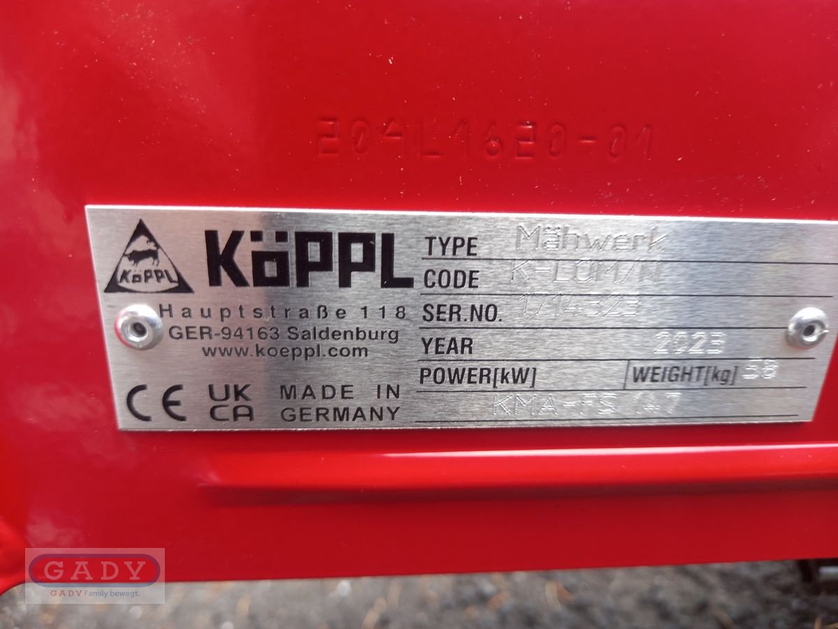 Motormäher des Typs Köppl ATRA-7 MOTORMÄHER, Neumaschine in Lebring (Bild 13)