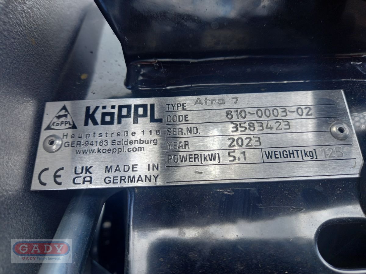 Motormäher des Typs Köppl ATRA-7, Neumaschine in Lebring (Bild 12)