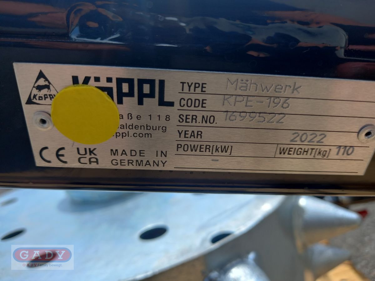 Motormäher typu Köppl COMPAKT COMFORT eDRIVE, Neumaschine w Lebring (Zdjęcie 20)