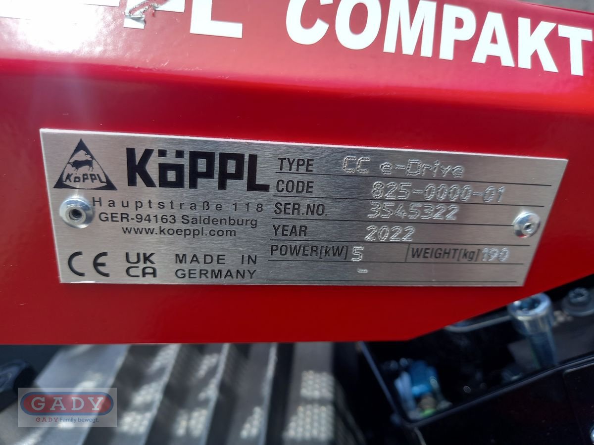 Motormäher des Typs Köppl COMPAKT COMFORT eDRIVE, Neumaschine in Lebring (Bild 15)