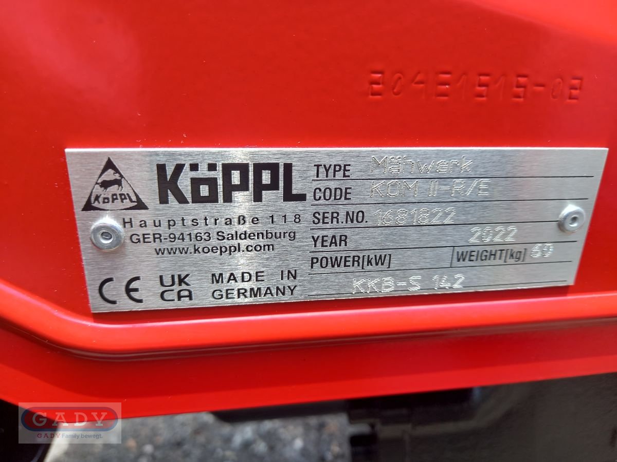 Motormäher typu Köppl COMPAKT COMFORT eDRIVE, Neumaschine w Lebring (Zdjęcie 16)