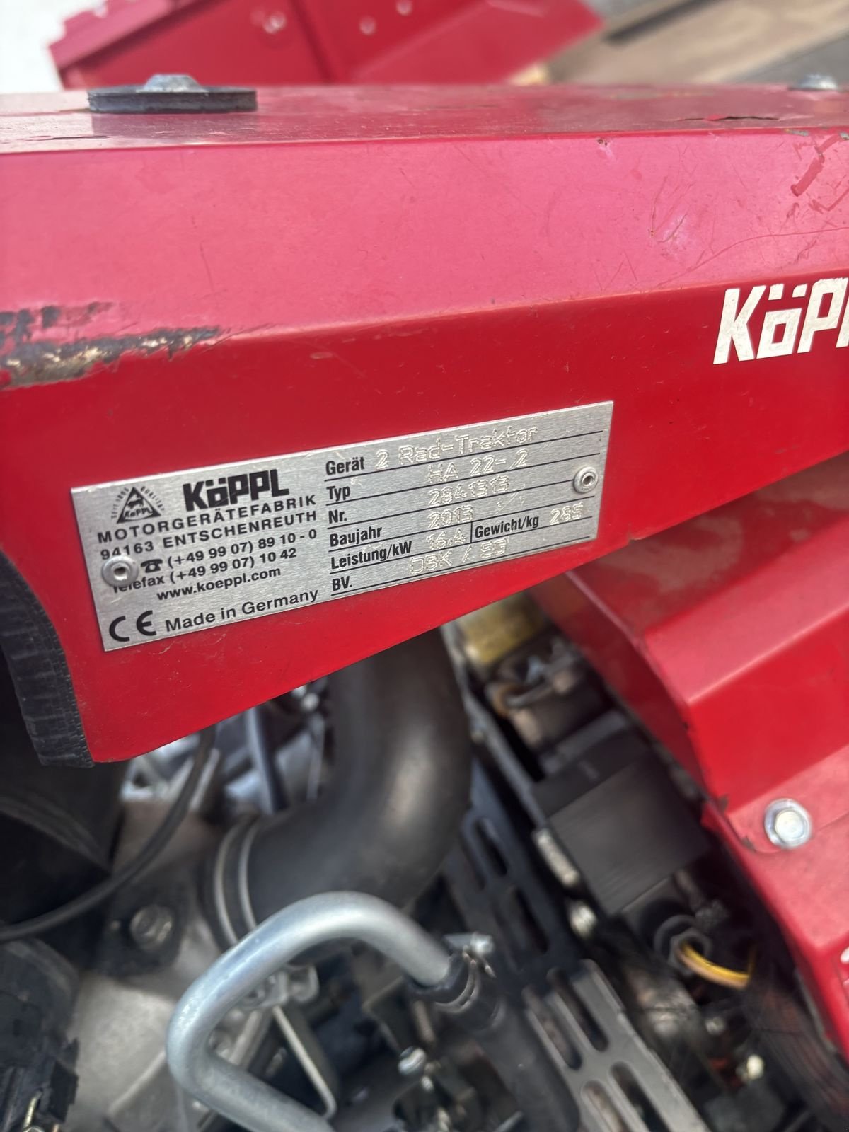Motormäher от тип Köppl HA22-2, Gebrauchtmaschine в Reith bei Kitzbühel (Снимка 4)