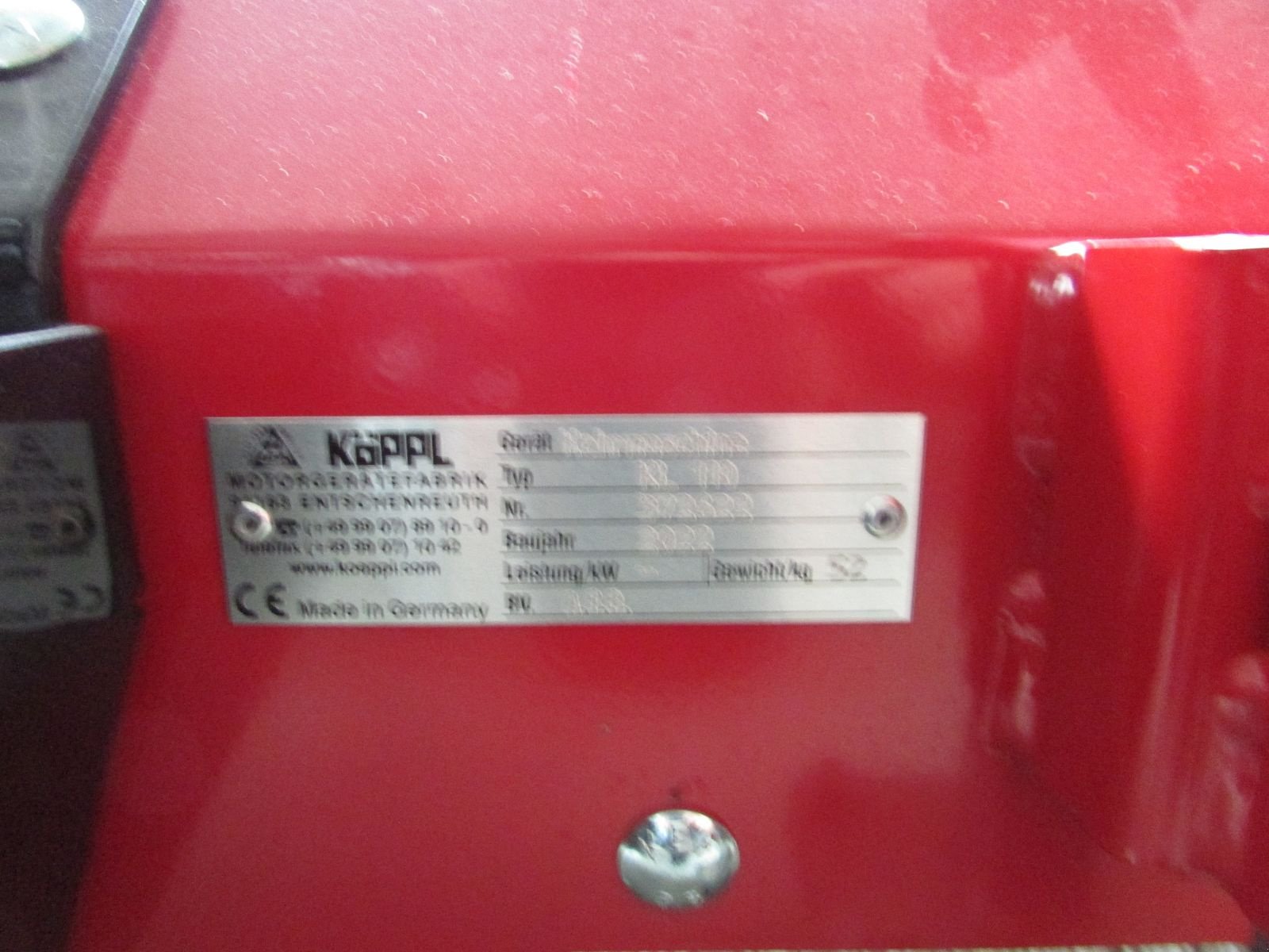 Motormäher типа Köppl Kehrmaschine KL 110, Gebrauchtmaschine в Saxen (Фотография 9)