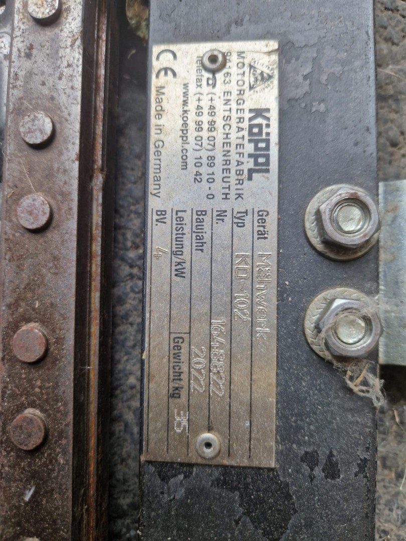 Motormäher del tipo Köppl VR 6, Gebrauchtmaschine In Landquart (Immagine 6)