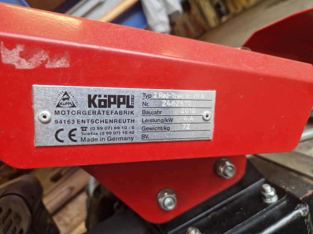 Motormäher del tipo Köppl VR 6, Gebrauchtmaschine In Landquart (Immagine 7)