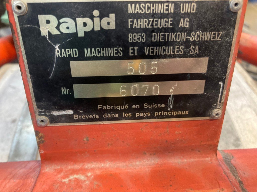 Motormäher typu Rapid 505, Gebrauchtmaschine v Landquart (Obrázek 4)