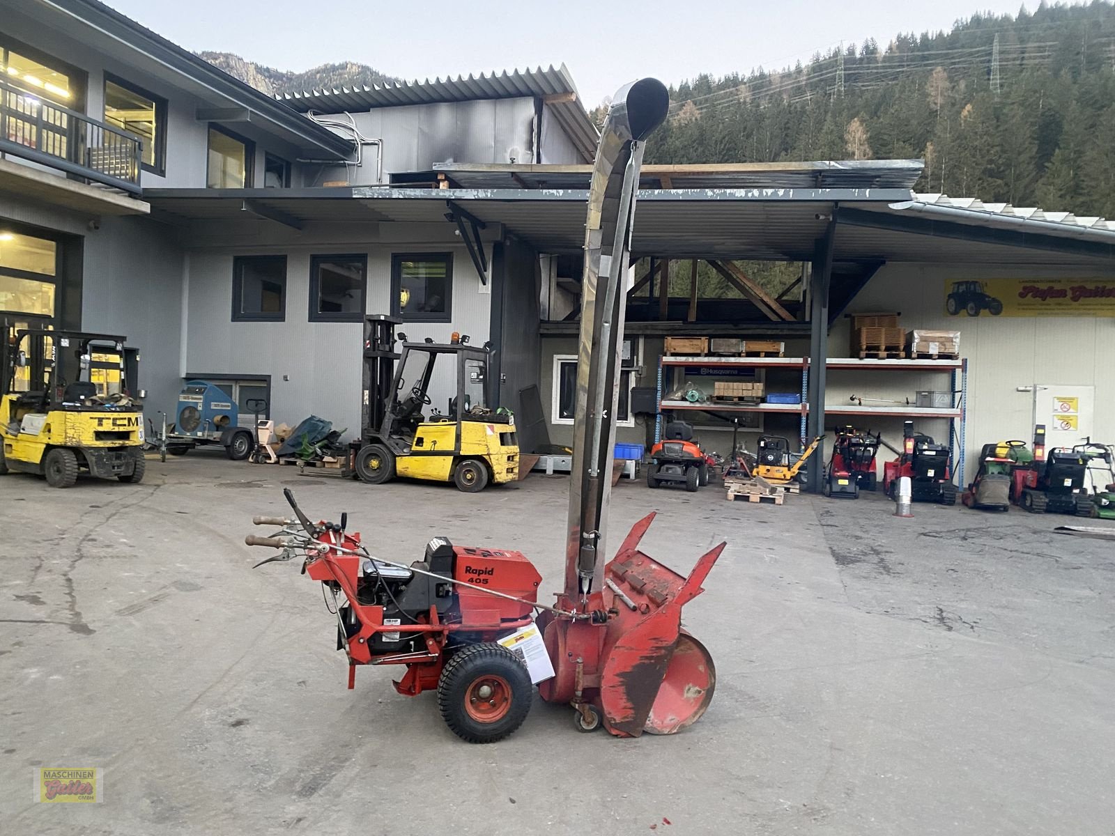 Motormäher des Typs Rapid Geräteträger Rapid 405 mit Schneefräse 85cm, Gebrauchtmaschine in Kötschach (Bild 16)