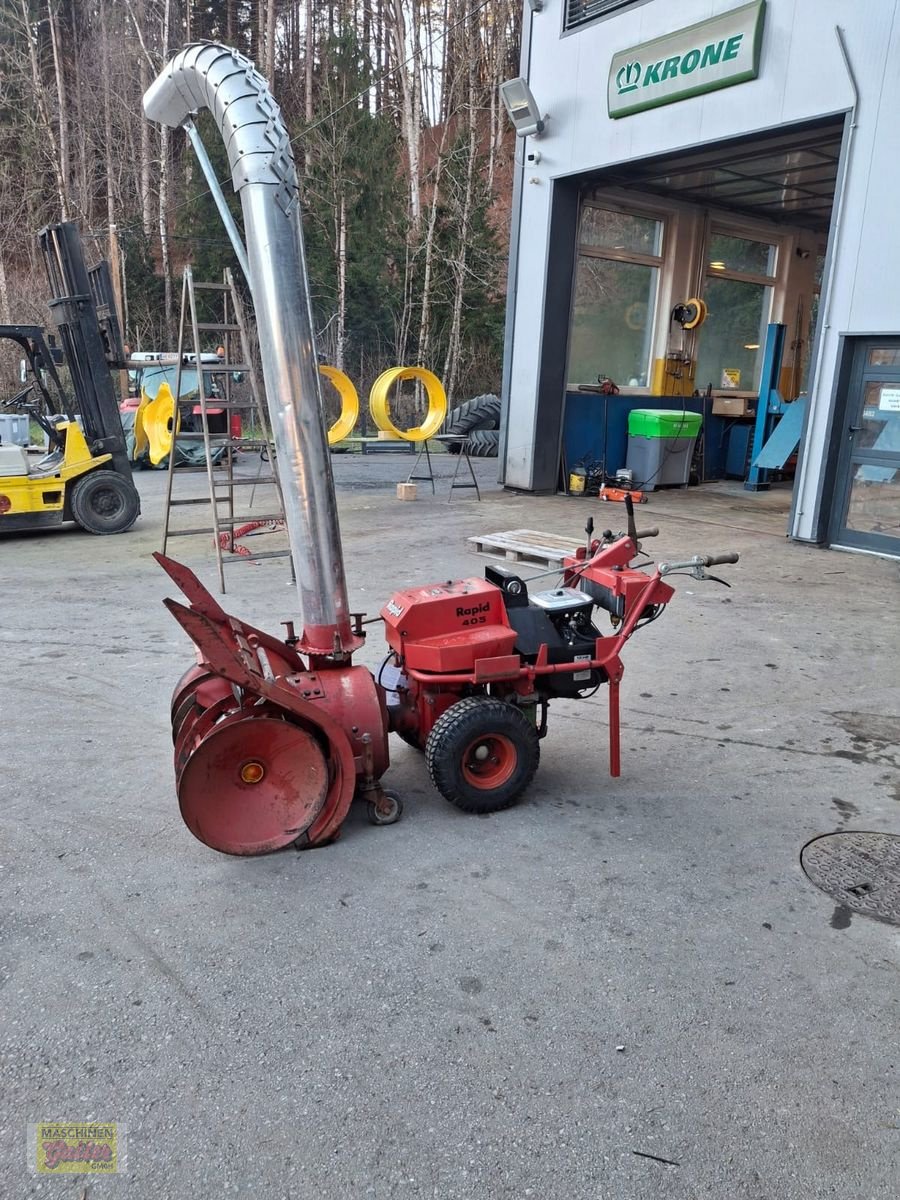 Motormäher des Typs Rapid Geräteträger Rapid 405 mit Schneefräse 85cm, Gebrauchtmaschine in Kötschach (Bild 4)