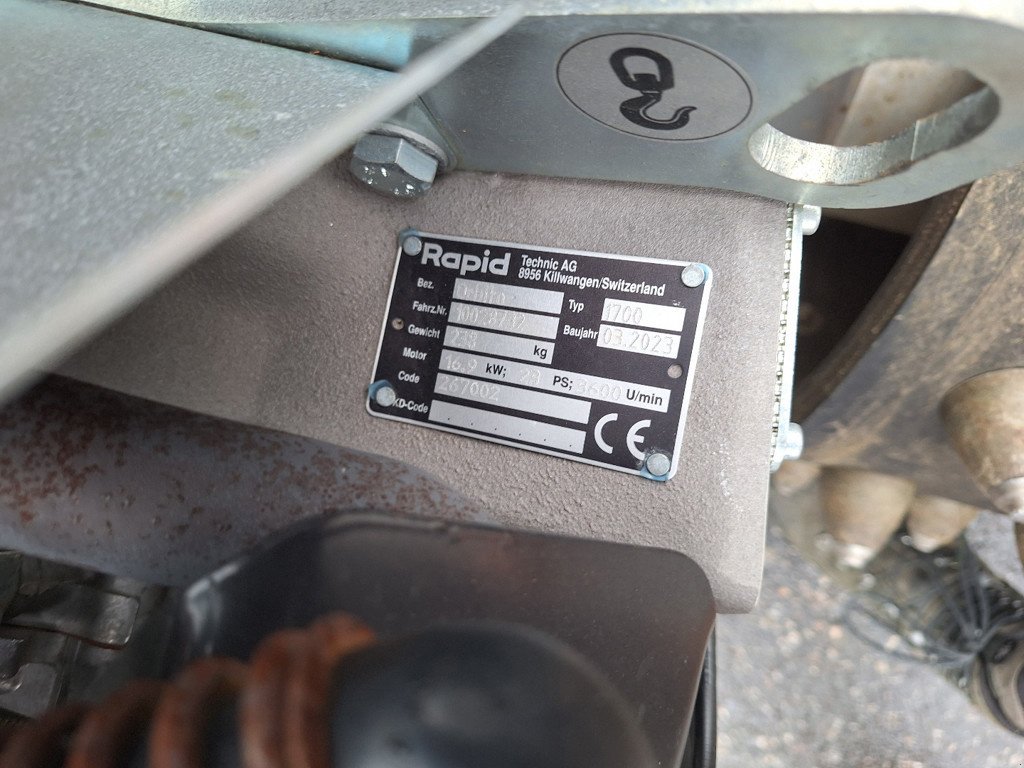 Motormäher Türe ait Rapid Orbito 640, Gebrauchtmaschine içinde Chur (resim 4)