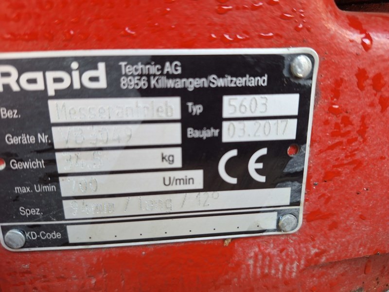 Motormäher типа Rapid Orbito, Gebrauchtmaschine в Chur (Фотография 7)