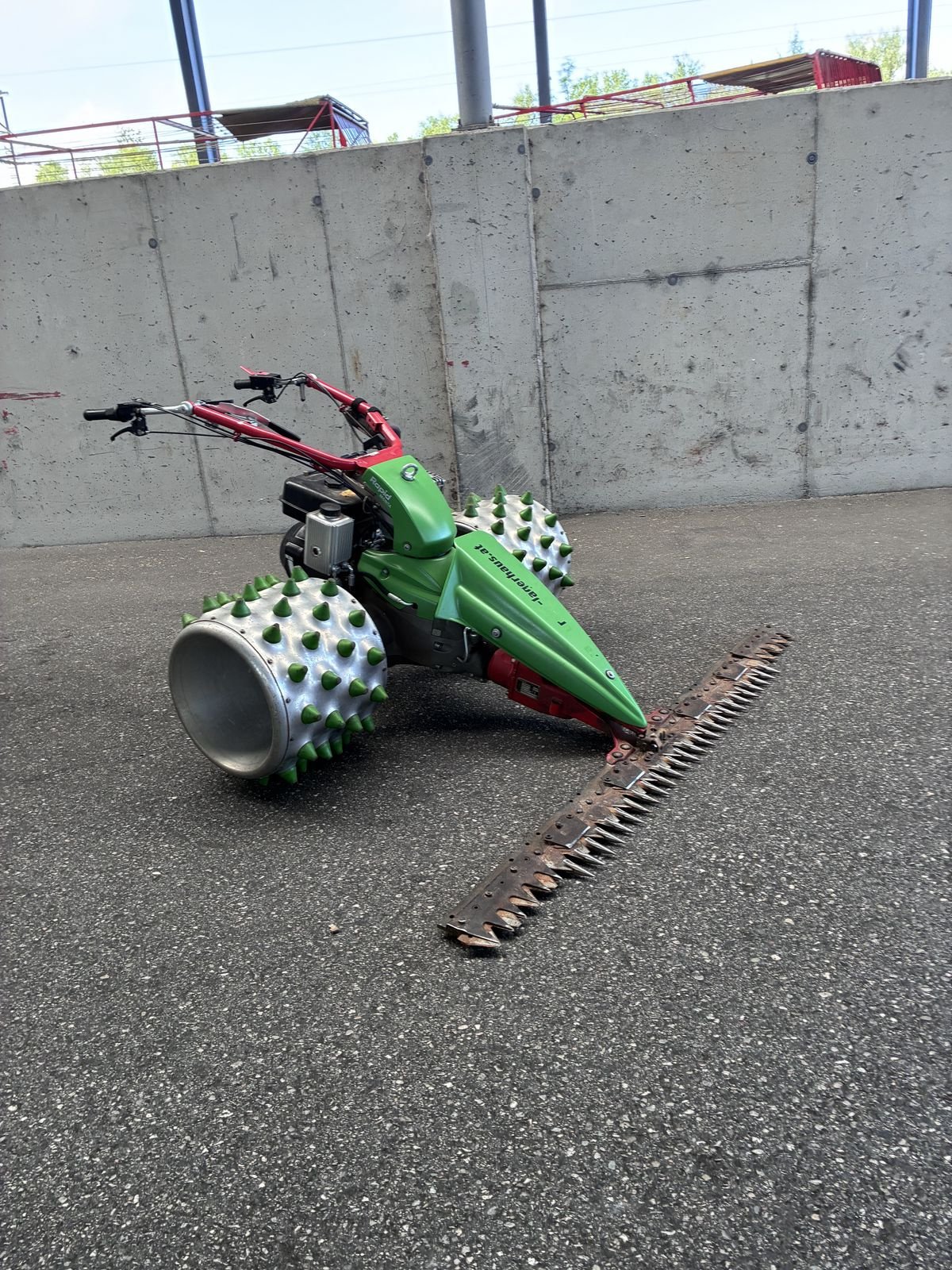 Motormäher Türe ait Rapid Rapid Monta, Gebrauchtmaschine içinde Bergheim (resim 2)