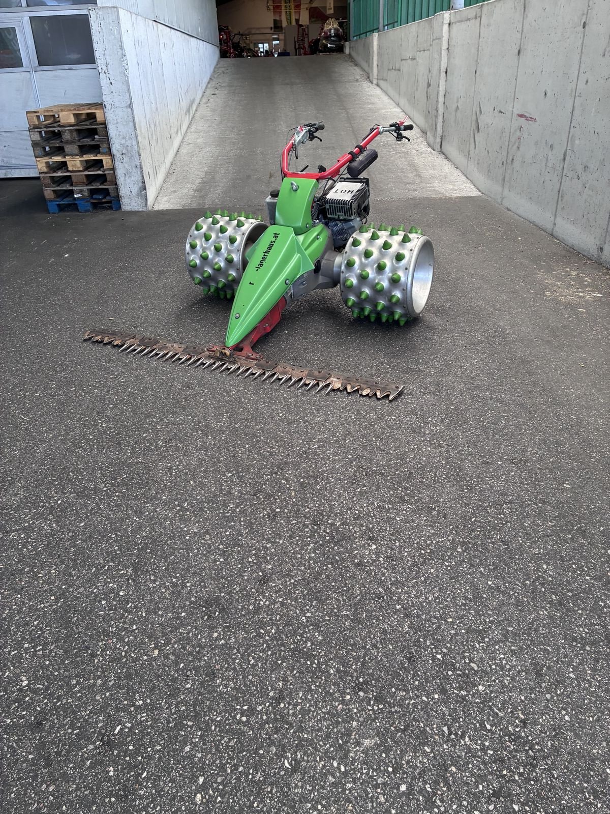 Motormäher Türe ait Rapid Rapid Monta, Gebrauchtmaschine içinde Bergheim (resim 4)