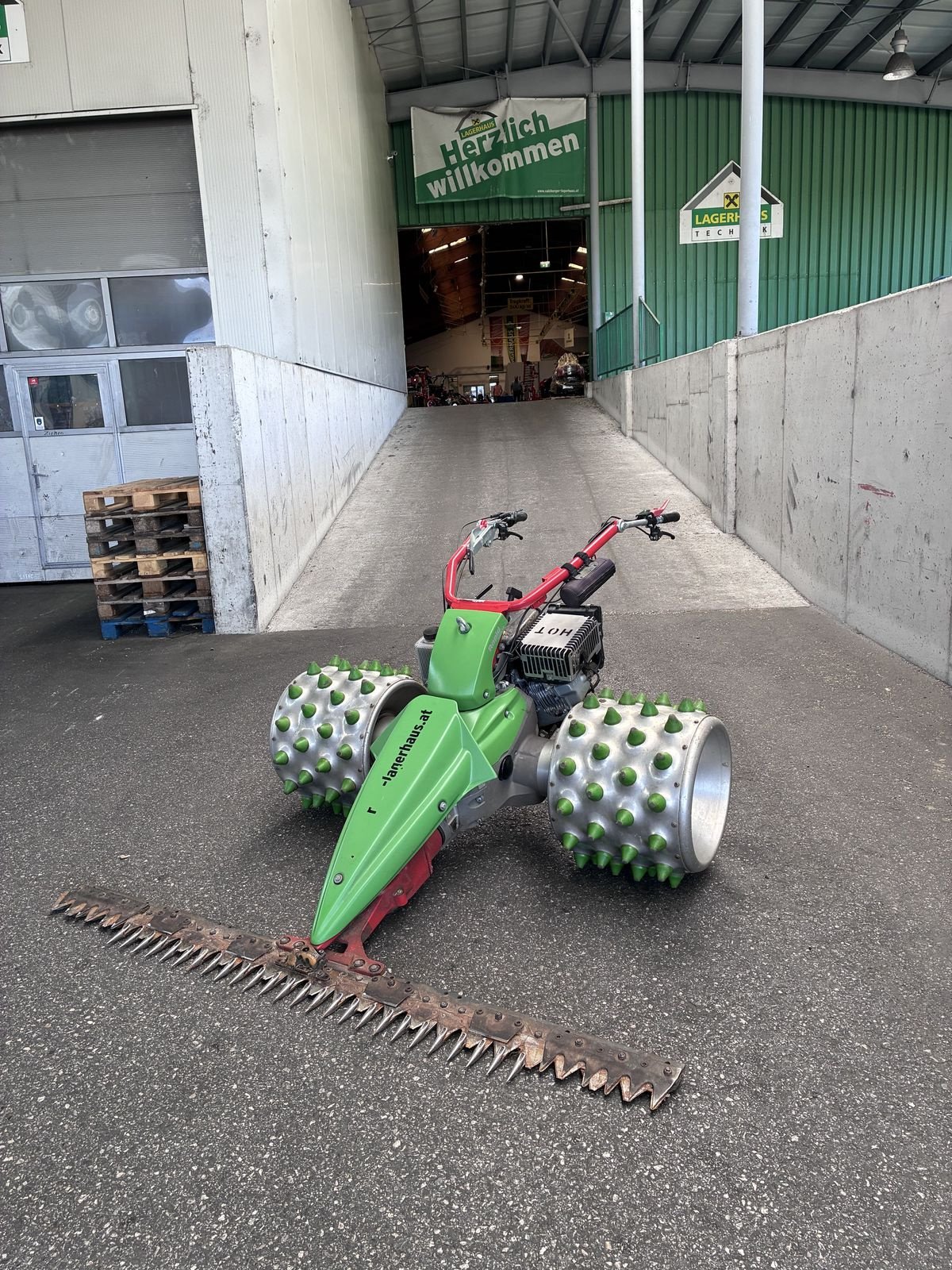 Motormäher Türe ait Rapid Rapid Monta, Gebrauchtmaschine içinde Bergheim (resim 1)