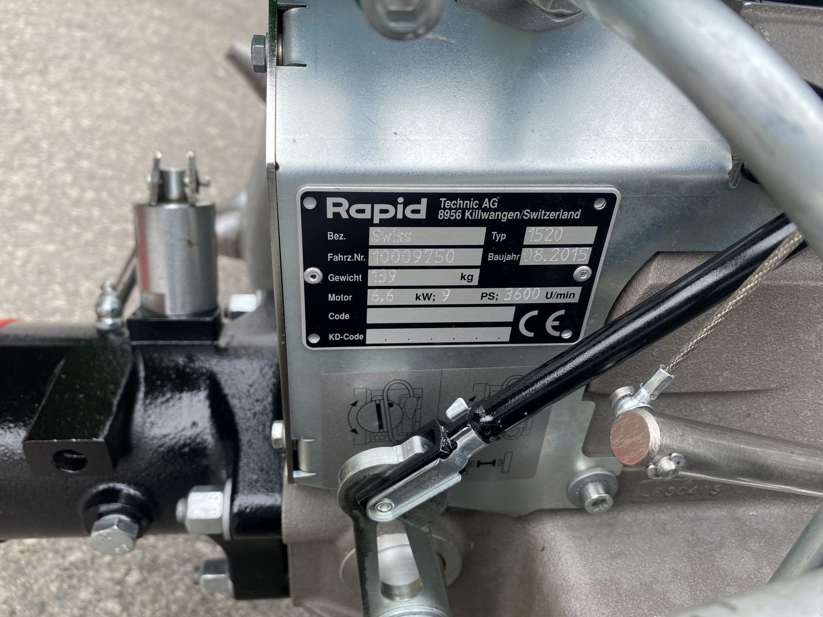Motormäher от тип Rapid Swiss, Gebrauchtmaschine в Ried im Oberinntal (Снимка 7)