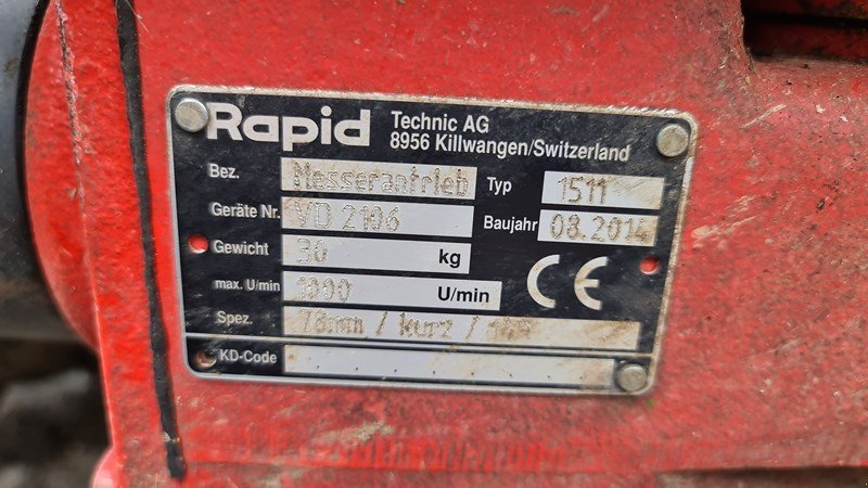 Motormäher des Typs Rapid Swiss, Gebrauchtmaschine in Altendorf (Bild 9)