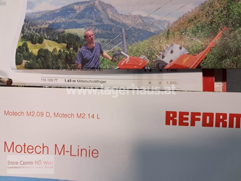 Motormäher del tipo Reform 1,45M MITTELSCHNITTBALKEN ZU M2D BZW.M2.09D, Gebrauchtmaschine In Purgstall (Immagine 2)