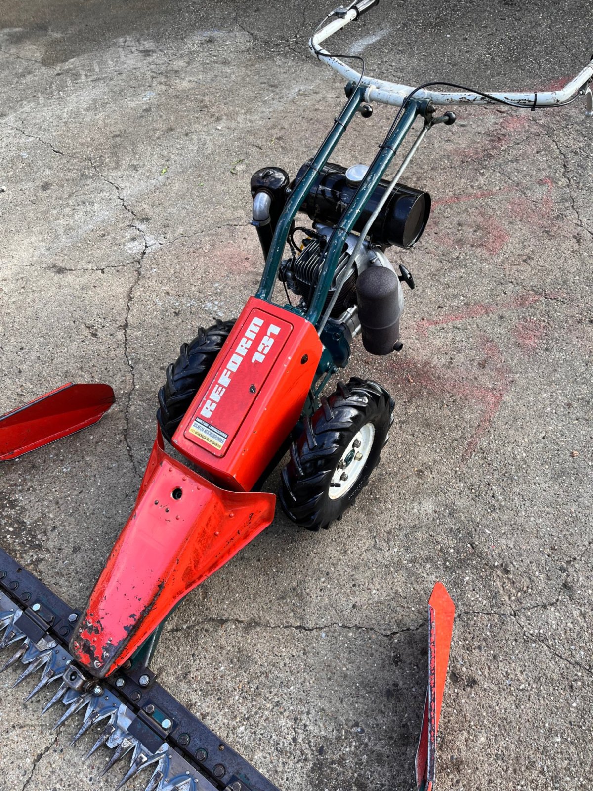 Motormäher Türe ait Reform 131, Gebrauchtmaschine içinde Pabneukirchen (resim 7)