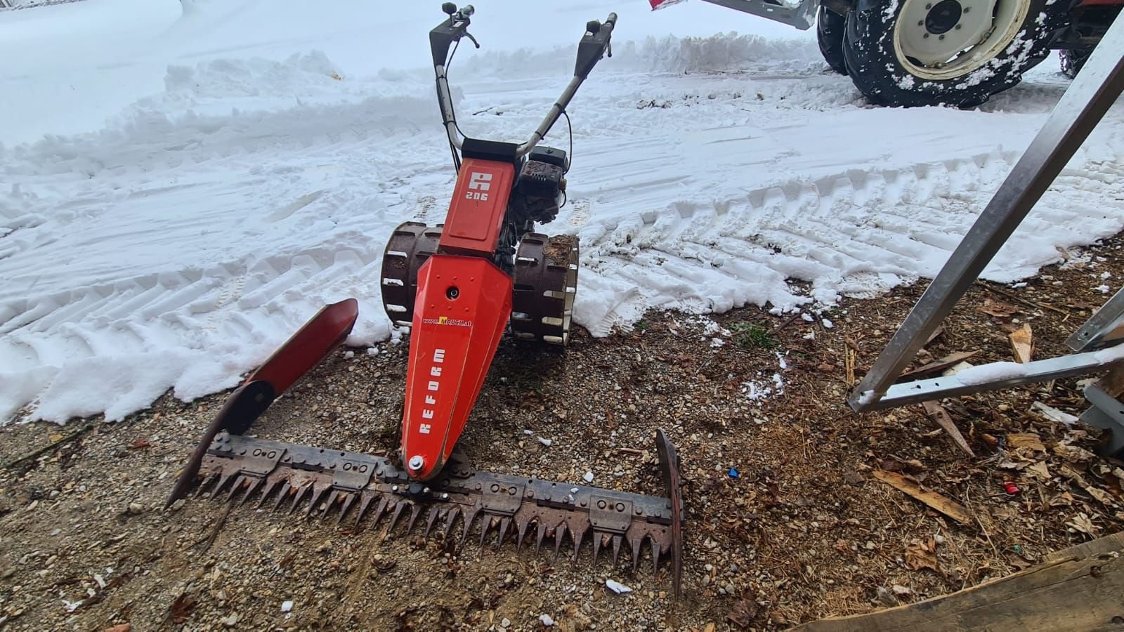 Motormäher van het type Reform 206, Gebrauchtmaschine in Burgkirchen (Foto 1)