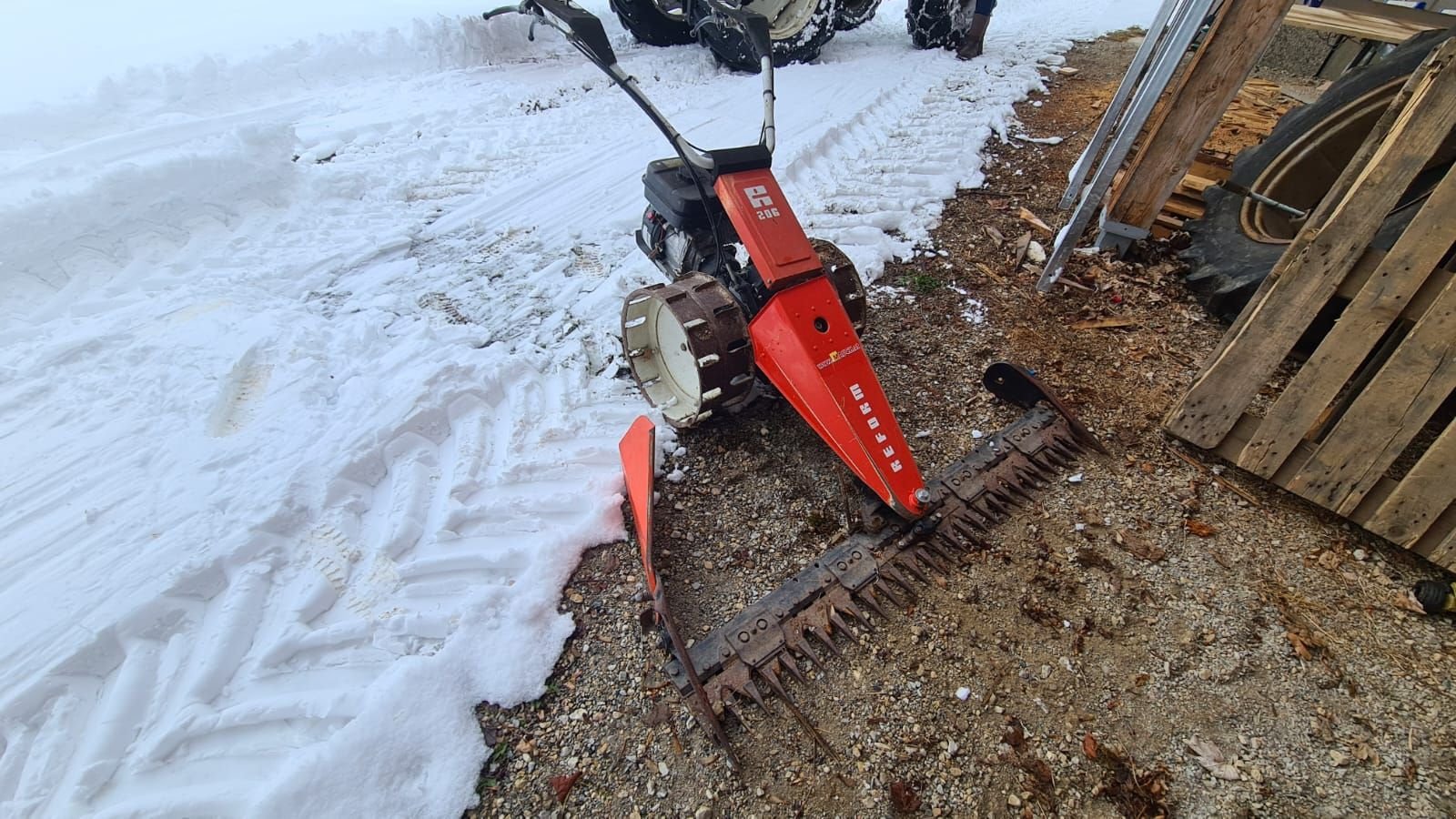Motormäher van het type Reform 206, Gebrauchtmaschine in Burgkirchen (Foto 2)