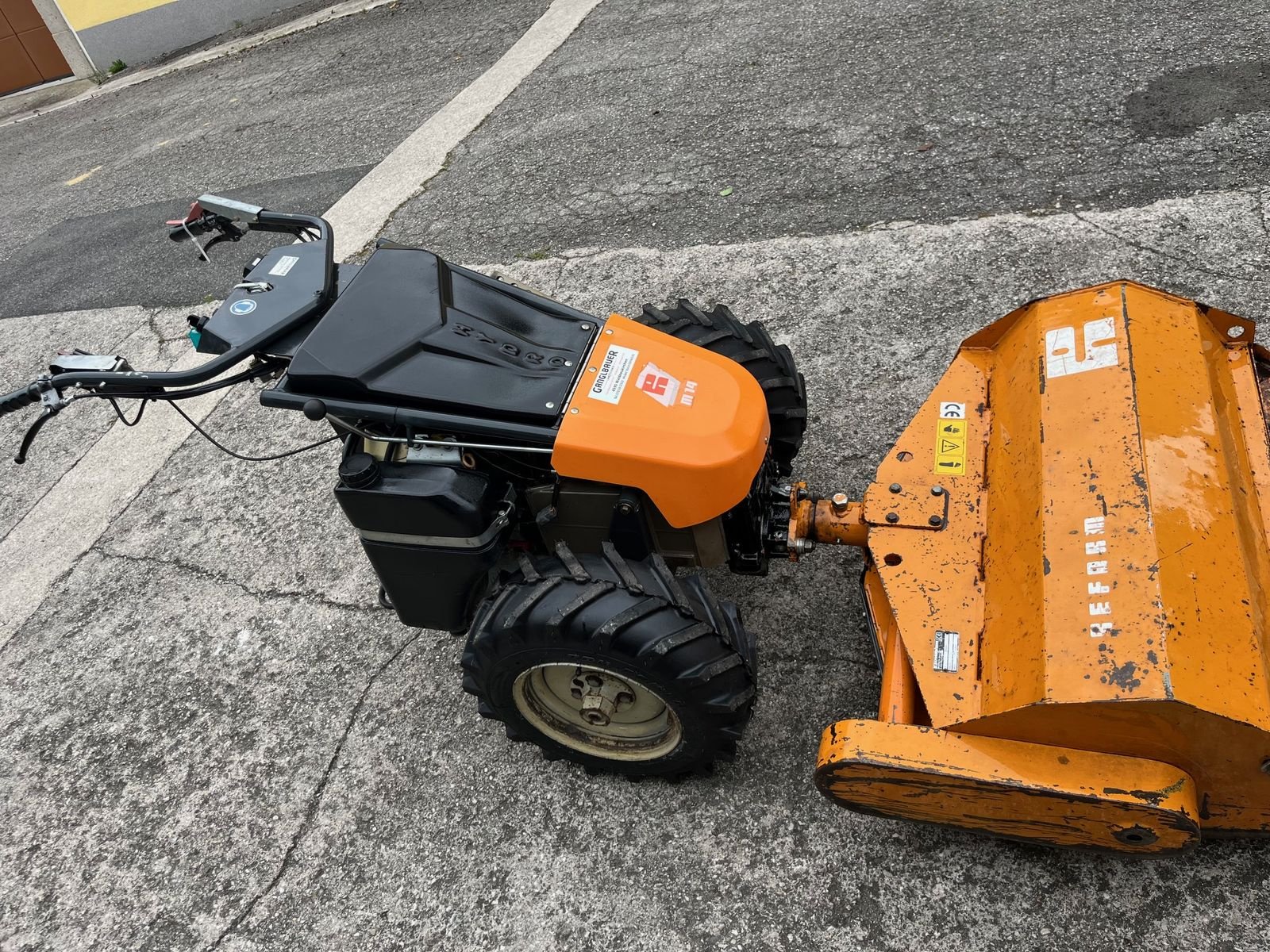 Motormäher типа Reform M14 Hydrostat mit Mulcher, Gebrauchtmaschine в Waldneukirchen (Фотография 1)