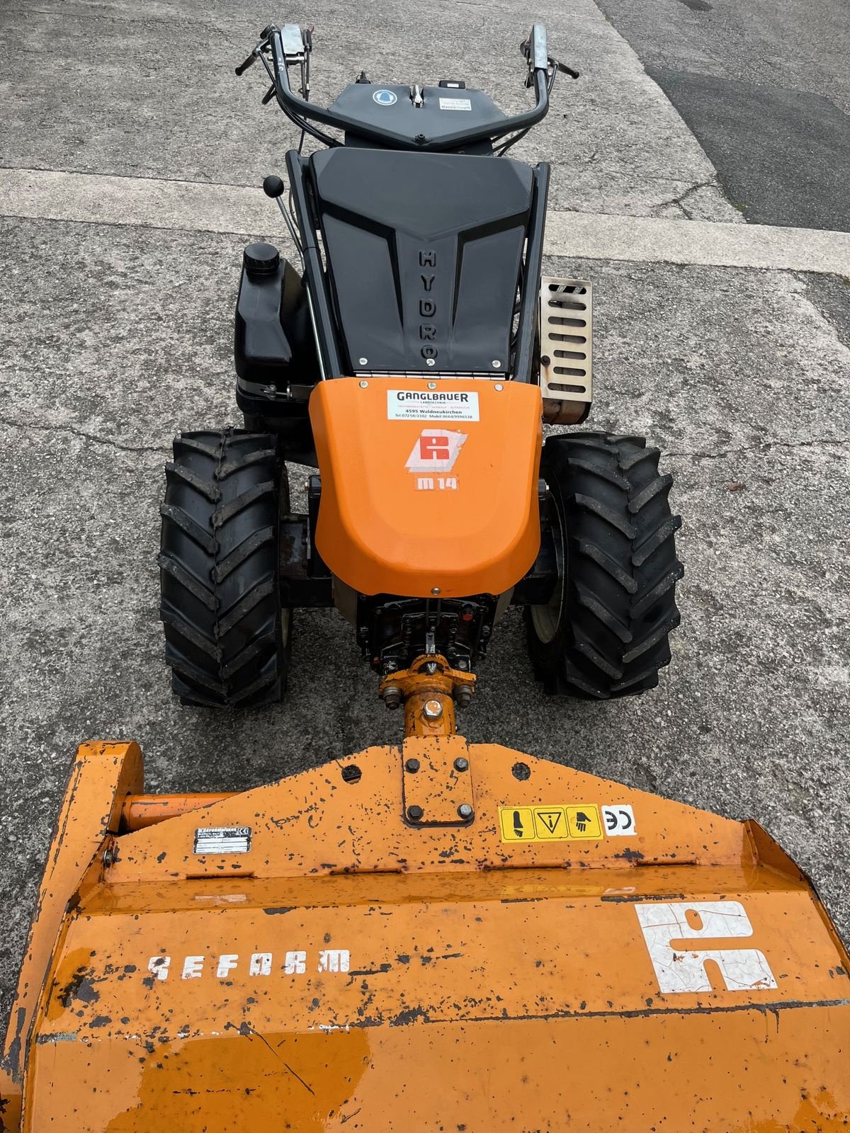 Motormäher типа Reform M14 Hydrostat mit Mulcher, Gebrauchtmaschine в Waldneukirchen (Фотография 7)