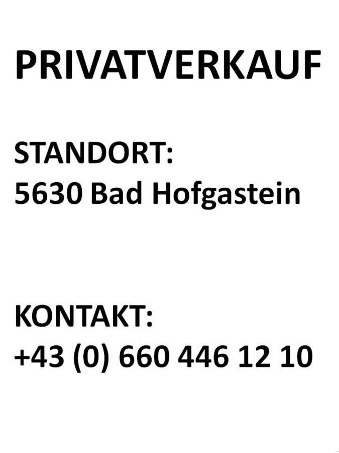 Motormäher van het type Reform Motormäher M2D 145cm Fingerbalken PRIVATVERKAUF, Gebrauchtmaschine in Tamsweg (Foto 2)