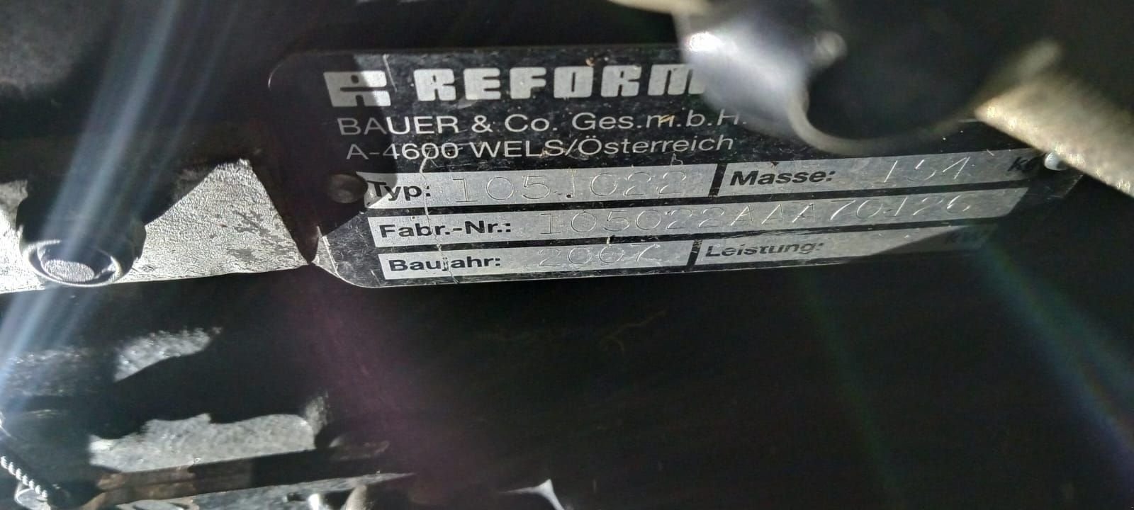 Motormäher van het type Reform Motormäher M2D 145cm Fingerbalken PRIVATVERKAUF, Gebrauchtmaschine in Tamsweg (Foto 7)