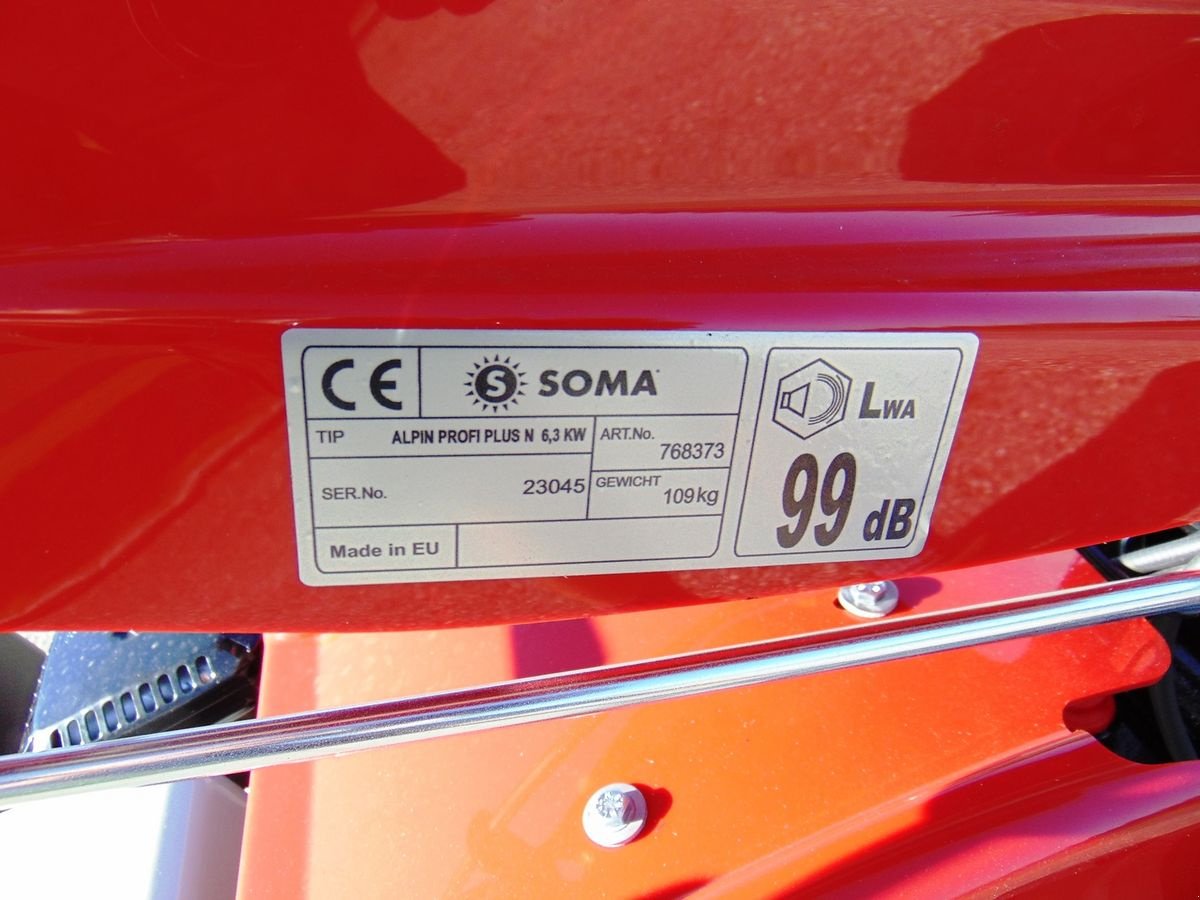 Motormäher des Typs Soma Alpin Profi Plus N 9 PS Motormäher, Neumaschine in Neukirchen am Walde  (Bild 7)
