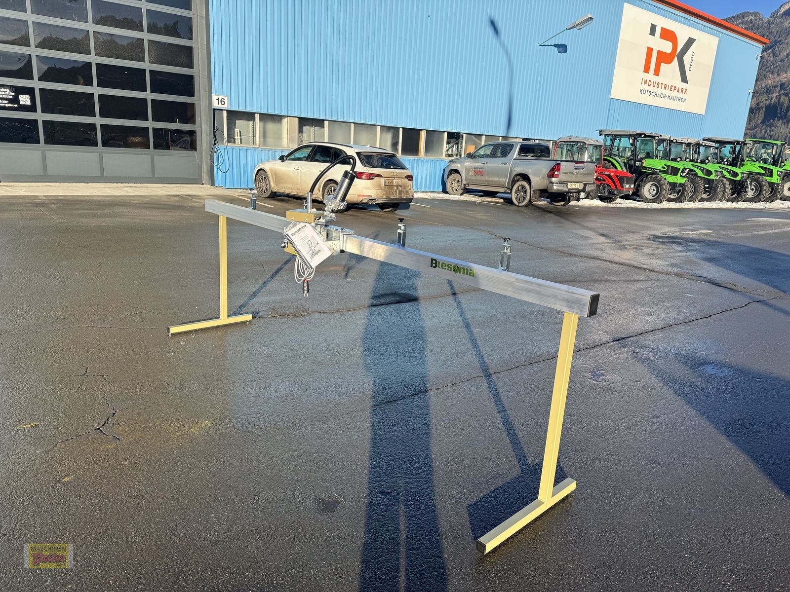 Motormäher del tipo Sonstige Blesoma Hand Grinder Messerschleifer Schärfgerät, Neumaschine In Kötschach (Immagine 5)