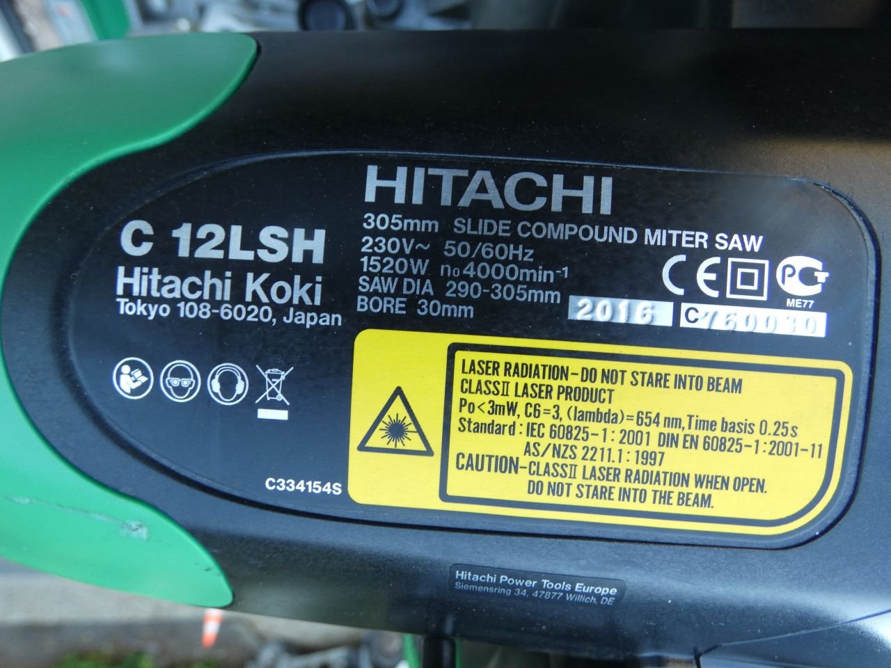 Motorsäge a típus Hitachi C12LSHWAS, Gebrauchtmaschine ekkor: Klarenbeek (Kép 4)