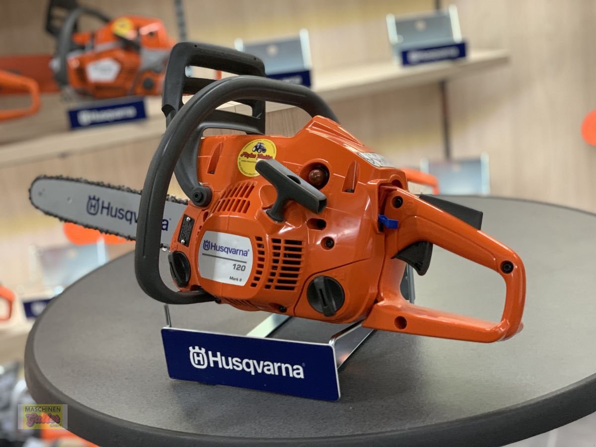 Motorsäge des Typs Husqvarna 120 Mark 2, Neumaschine in Kötschach (Bild 1)