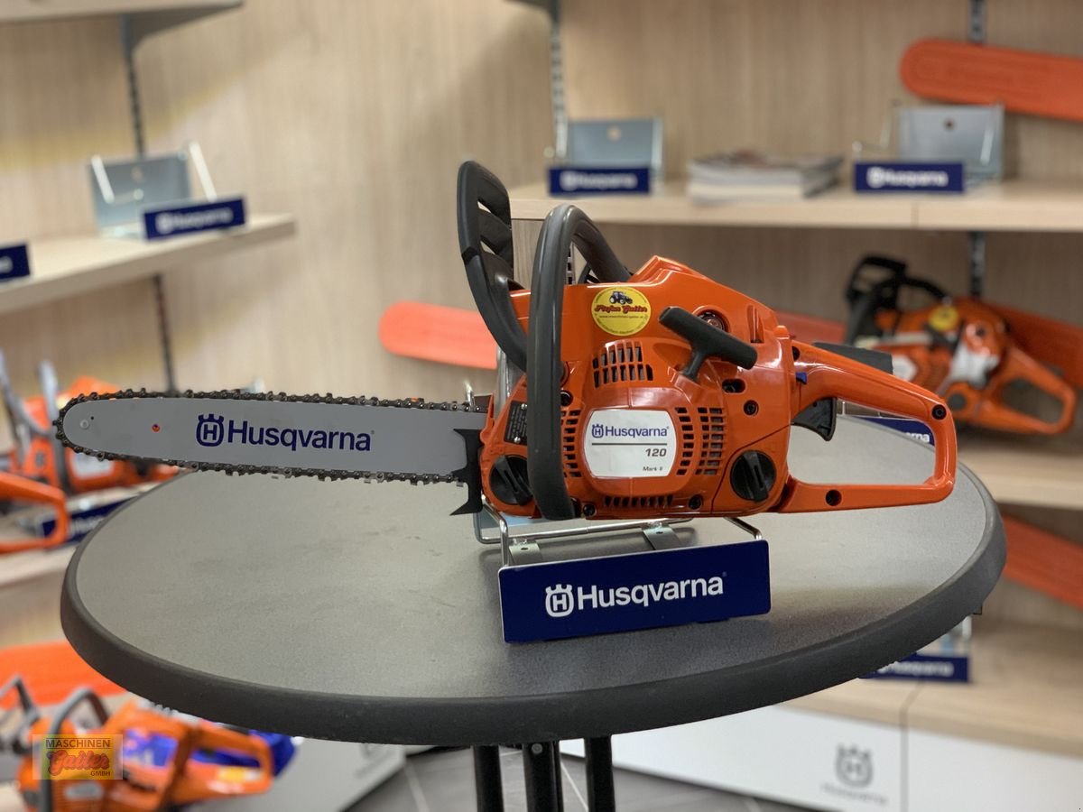 Motorsäge des Typs Husqvarna 120 Mark 2, Neumaschine in Kötschach (Bild 5)